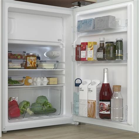 LAGAN fridge with freezer compartment freestanding/white 97/16 .